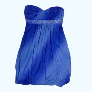 Promo Party Strapless Dress Ombré Women’s Size S